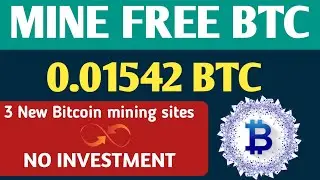 3 New free bitcoin cloud mining sites, New bitcoin mining site 2021, Btc mining