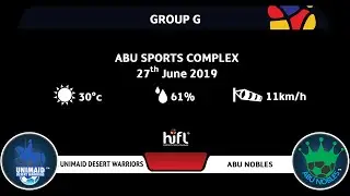 UNIMAID Desert Warriors vs ABU Nobles | GROUP STAGE |
