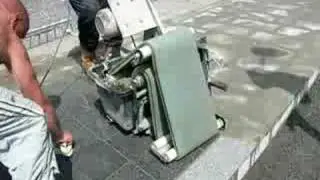 Paving belt cleaner