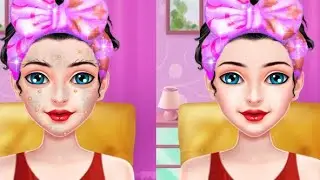 face spa game //doll look beautiful ❤️