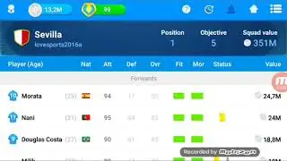 OSM 2018 best tactics for 4-3-3 A line up