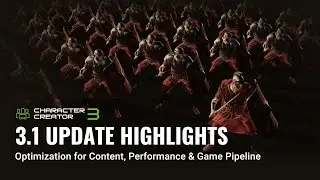 Character Creator 3.1 - Optimized Character Solutions for Game Engines & 3D Animation