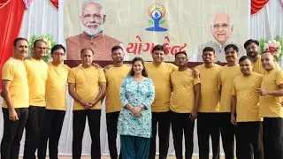 21st June 2023 9th International Yoga Day Performance by Yogsadhak Hetal Modi (Yogacharya )