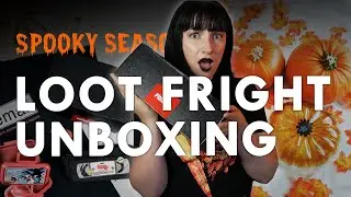 Loot Fright Unboxing | The Horror box from Loot Crate.