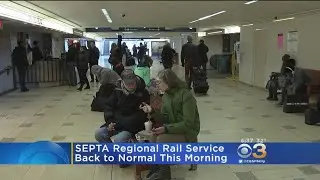 SEPTA Regional Rail Service Is Ready For Monday Morning Commute