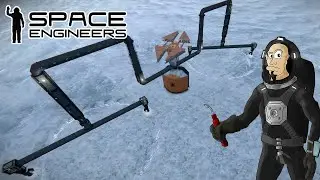 Space Engineers Episode 337: Wir bringen den Eisbohrer in Gang | Let's Play Deutsch | 🚀 🌌🧑&zwj;🚀 🛠️  🇩🇪