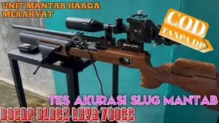 BOCAP TERBARU PCP BOCAP BLACK LAVA 700CC TES AKURASI SLUG MANTAB #senapanbocap #blacklava #pcpmurah 