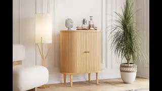 WERMO promo video: SLIDDO Bar Cabinet 28'' Oak introduction