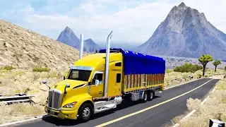 Kenworth T680 Torton en las carreteras MÁS PELIGROSAS del MUNDO! Rutas Mortales ATS 1.52