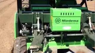 JD 6930 and Miedema Potato Planter 2013