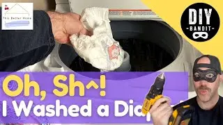 🔥 So You Accidentally Put a **Diaper in the Washing Machine**➔ Here's What You Do to Clean & Fix It