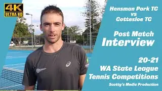 Hensman v Cottesloe post match