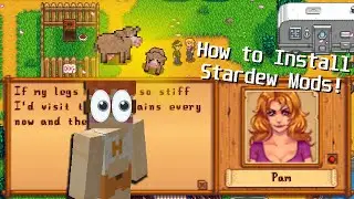 HOW TO ADD MODS TO STARDEW VALLEY with SMAPI! (2021) In Depth Guide