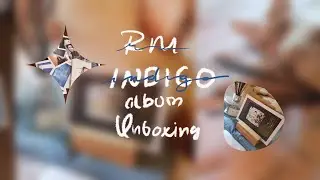 언박싱 RM INDIGO SET (Book Edition & Weverse Album Ver) ALBUM + Weverse Pre Order Bonus