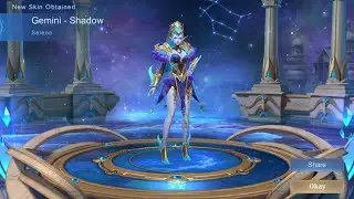How I got Selena&rsquo;s Gemini-Shadow Zodiac Skin from Zodiac Summon Event #mlbb #mobilelegends #ml