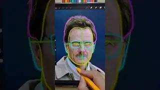 Drawing Loser Walter White🤓✏️ #art #ipad #breakingbad