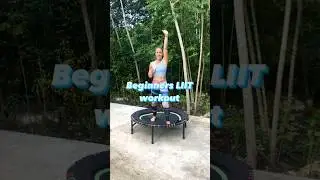 LIIT Rebounding Tips for Beginners #liit #rebounding #beginnerstips #trampoline #lowimpactexercise