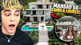 A MANSÃO DE $10 MILHÕES DA CAMILA LOURES! - React Ranozera