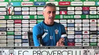 MODENA-PRO VERCELLI: conferenza di vigilia di mister Foscarini