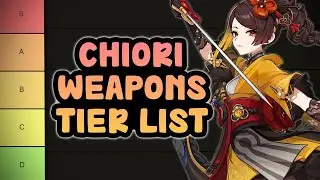 Chiori Weapons (Swords) Tier List | Genshin Impact