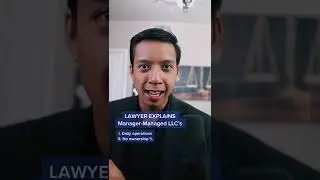 Lawyer Explains Manager-Managed LLC's (Must Knows)
