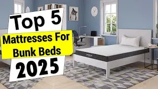 ✅Top 5 Best Mattresses for Bunk Beds in 2025