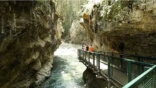 Hiking Johnston Canyon in 2018 - From Parking to Ink Pots