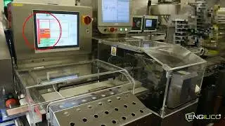 Sealscope seal inspection on flow-wrapper of pate slices