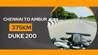 Chennai to&rsquo; Ambur #trending #santhovlogs #duke200 #390 #chennai #ambur #bike #vlog #trendsetter