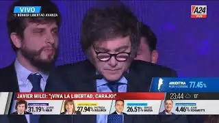 Javier Milei, el candidato más votado: 