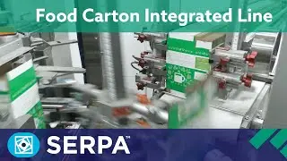 Hand Load Vertical Cartoner and Case Packer Integrated Line