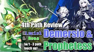 [Elsword NA] Demersio & Prophetess 😍The Duo and the Musical 4th path ! + luciel & rena review (p2)