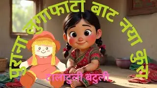 टालाटुली बटुली 😎| कति राम्री पुतली 🤩| Nepali Kids Animation Song 😂😁| Creative Doll Story😋