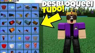 🔓DESBLOQUEEI TODOS os BLOCOS SECRETOS do BUILD A BOAT!!