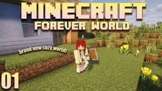 The Beginning of an Era! | Minecraft Cozy Modded Forever World #1