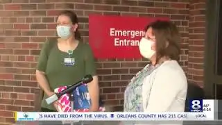 First Responders Spotlight: Batavia nurse sets up COVID-19 testing tents