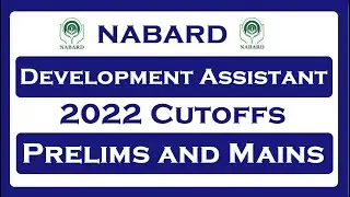 NABARD DA 2022 Cutoffs of Prelims and Mains!