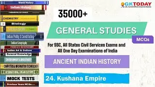 35000+ GK MCQs [Ancient History] #24 : The Kushana Empire