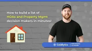 🏡 How to build a list of HOA directors and Property Managers