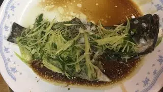 Steamed grouper fish/ Chinese recipe