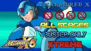 🔴[OBSOLETED] Mega Man X5 Speedrun in 1:01:58 IGT 1:38:52 RTA - Unarmored X All Stages Xtreme B.O.