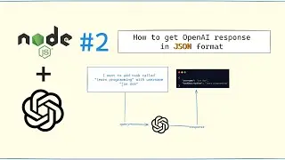 Get a JSON response from OpenAI API in Node.js
