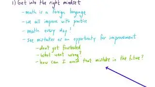How to Succeed in a Math Class