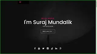 Finally, Launched My Portfolio Site | suraj-mundalik.info