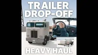 BeamNG Heavy Haul Trailer Pickup & Marble Delivery #BeamNG #BeamNGdrive #HeavyHaul #TruckSimulation