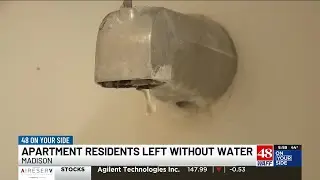 &lsquo;I really want to cry&rsquo;: Madison apartment without water for 5th straight day