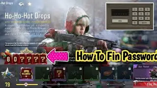 HOW TO GET HIDDEN PASSWORD IN HO HO EVENT CODM | HOW TO UNLOCK FAST ZERO- FLOCKED CHARACTER IN CODM