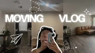 MOVING VLOG | Empty Apartment Tour, Packing & Unpacking