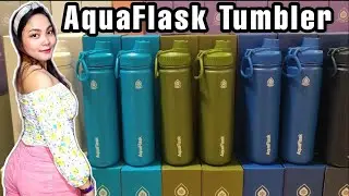 AQUAFLASK AVAILABLE COLOR AND SIZE IN SM MEGAMALL||MAGKANO SYA|ALEAH GEN