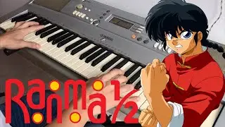 Ranma 1/2 - Musica de pelea (Battle theme) + TUTORIAL (Piano)
